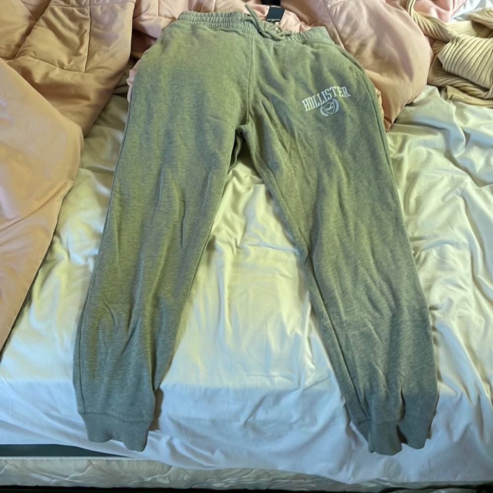 Grey Hollister sweatpants